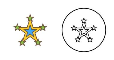 icono de vector de estrella