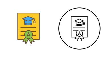 Report Card Vector Icon