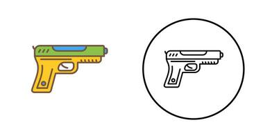 icono de vector de pistola