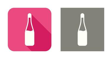 Champagne Bottle Vector Icon