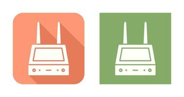 Unique Router Vector Icon