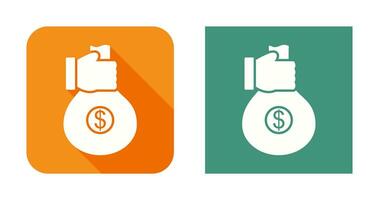 Unique Money Sharing Vector Icon