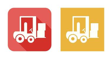 Forklifter Vector Icon