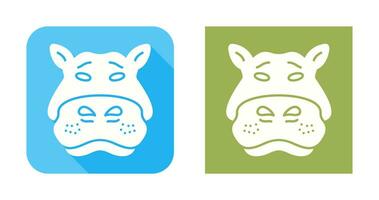 Hippo Vector Icon