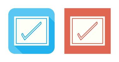 Checkbox Vector Icon