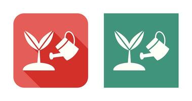 Growing Plant Vector Icon