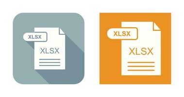 icono de vector xlsx