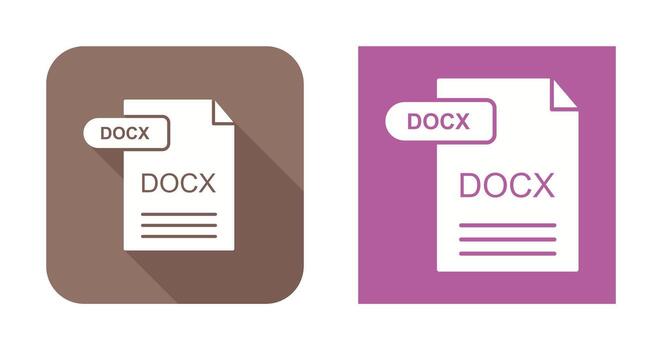 DOCX Vector Icon