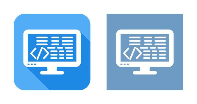 Coding Vector Icon