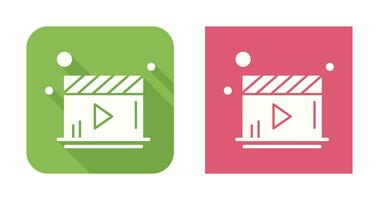 Video Player Vector Icon