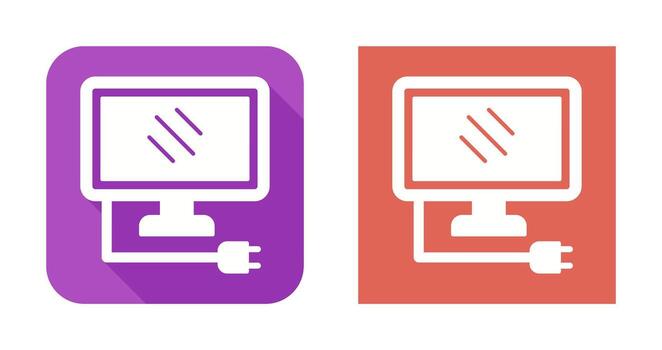 Monitor Vector Icon