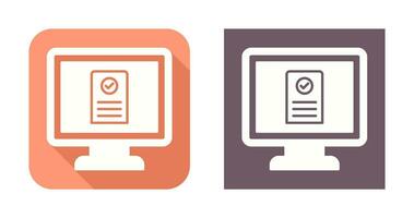 Online appointment Vector Icon