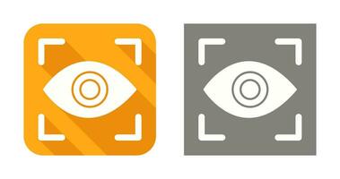 Eye Scan Vector Icon