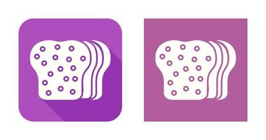 icono de vector de pan