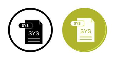 SYS Vector Icon