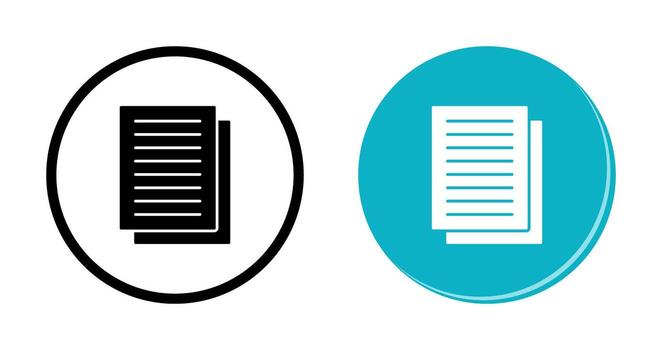 Document Vector Icon
