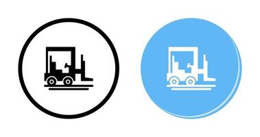 Forklift Vector Icon