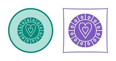 Heart Chip Vector Icon