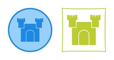 Unique Castle Vector Icon