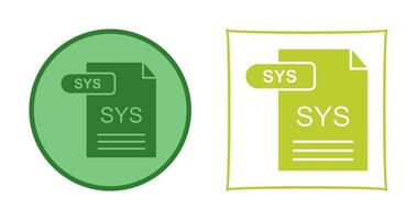 SYS Vector Icon