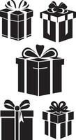 Gift box vector icon illustration 3