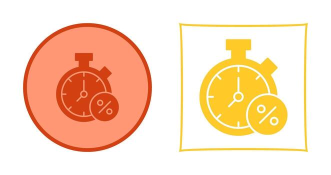 Timer Vector Icon