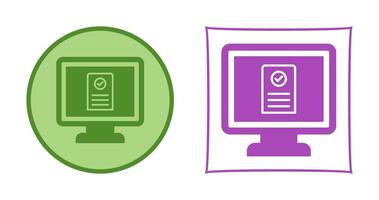 Online appointment Vector Icon
