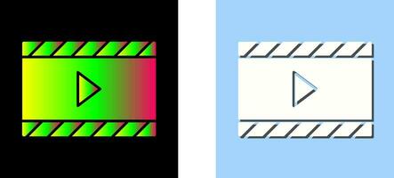 Unique Video and Animation Vector Icon