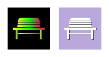 Garden Bench Vector Icon