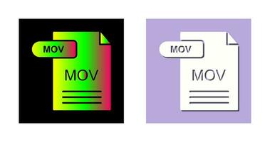 MOV Vector Icon