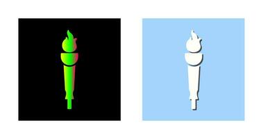 Museum Torch Vector Icon