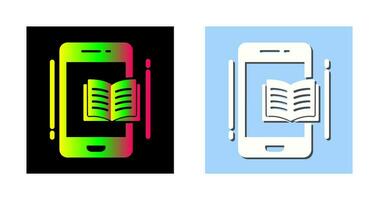 E Book Vector Icon