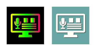 Podcast Vector Icon