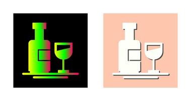 Wine Bottle Vector Icon