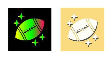 icono de vector de rugby