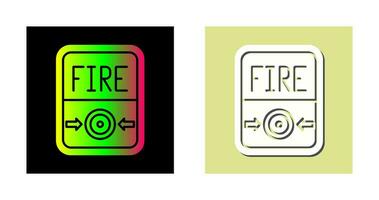 Fire Button Vector Icon