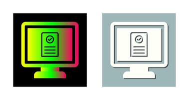 Online appointment Vector Icon