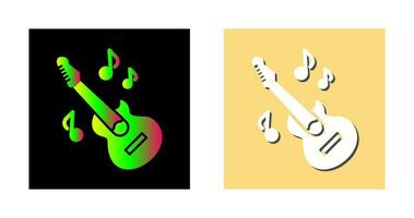 icono de vector de guitarra