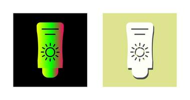 Sun Cream Vector Icon