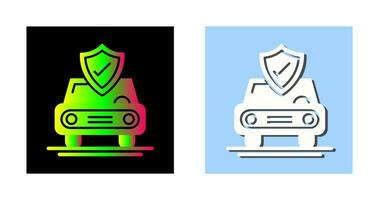 Car Protection Vector Icon