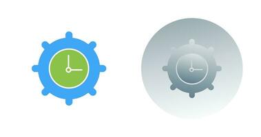 Time Settings Vector Icon