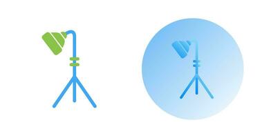 Unique Light Stand Vector Icon