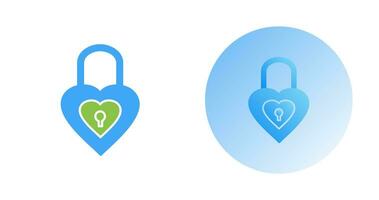 Unique Lock Vector Icon