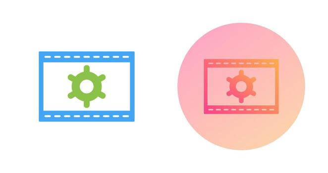 Unique Web Optimization Vector Icon