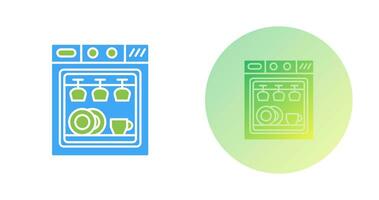 Dishwasher Vector Icon