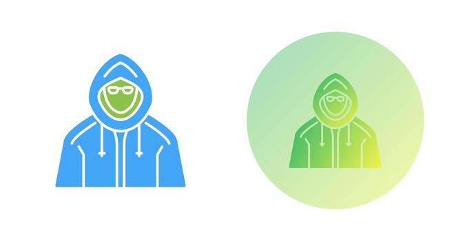 icono de vector de hacker