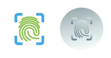 Finger Print Vector Icon