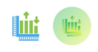 Bar Graph Vector Icon