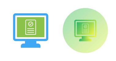 Online appointment Vector Icon