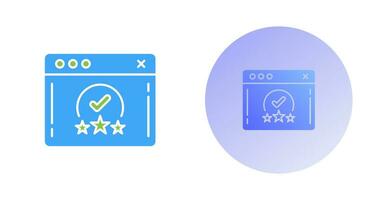 Rating Vector Icon